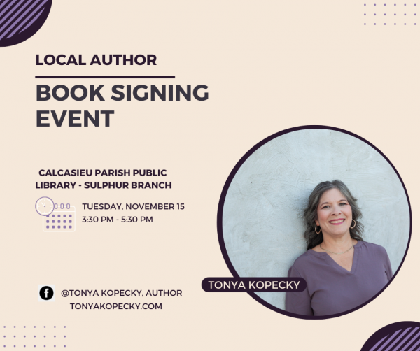 Image for event: Tonya Kopecky Book Signing