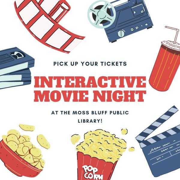 Image for event: Moss Bluff Teen: Movie Night
